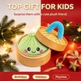 thumbnail image 3 of Christmas Plush Rainbow Dumpling Toy, 2026 Mystery Stuffed Dumpling Plushies Fidget Toy with Simulated Steamer & Fuzzy Handle, Stress Relief Surprise Gift, 3 of 9