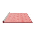 thumbnail image 2 of Ahgly Company Machine Washable Indoor Square Oriental Red Traditional Area Rugs, 7' Square, 2 of 4