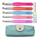 thumbnail image 5 of Size 6.5mm 7.0mm 8.0mm 9.0mm 10.0mm Crochet Hooks Set Ergonomic Grip Soft Handles Aluminum Crochet Hook Size K L M N/P in Case, 5 of 5