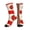 1 Black, variant on Men's America Canada Flag Pattern Novelty Athletic Socks Women's Digital Printing Funky Patterned Crew Socks