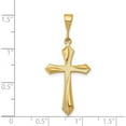 thumbnail image 4 of 14K Yellow Gold Passion Cross Pendant (38 X 16) Made In United States c1952, 4 of 6