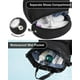 thumbnail image 2 of Mochila con cordón RHDZO para gimnasio con compartimento para zapatos negra, 2 of 7