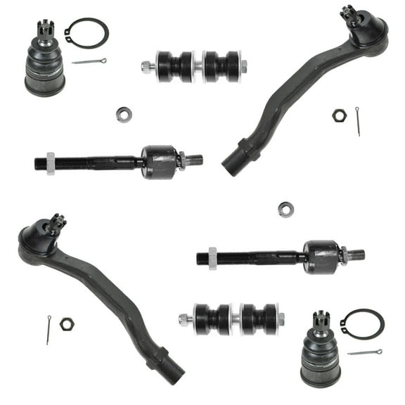 TRQ Front Suspension Kit Set of 8 for Acura CL Honda Accord Odyssey Isuzu Oasis PSA56165