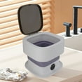 thumbnail image 3 of Portable Mini Washing Machine Foldable Design, One Touch Control Panel, Powerful Stable Motor Safe Materials, Lightweight Portable Suitable for Travel, Camping, 3 of 7