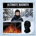 thumbnail image 4 of Lsupdaol 4 Pack Teen Windproof Ski Balaclava Full Face Cover Black, 4 of 6