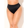 thumbnail image 4 of Swimsuits for All Women's High Waist Cheeky Tummy Control Swim Brief, 4 of 6