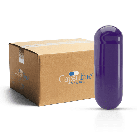 Colored Empty Gelatin Capsules Size 4 (Box of 250,000)