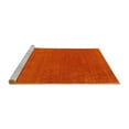 thumbnail image 2 of Ahgly Company Machine Washable Indoor Rectangle Abstract Yellow Contemporary Area Rugs, 2' x 4', 2 of 4
