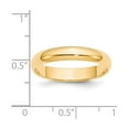 thumbnail image 2 of 14k Yellow Gold 4mm Half-Round Wedding Band Ring - 4.3 Grams - Size 10, 2 of 2