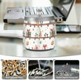 thumbnail image 6 of Yayeee Ashtray with Lid for Cigarette Smokeless Stainless Steel Home Ash Holder, Christmas Box Train, 6 of 7