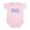 Petal Pink, variant on CafePress - MX Kick Daddy's Butt Motocross Baby Bodysuit Blue - Baby Light Bodysuit, Size Newborn - 24 Months