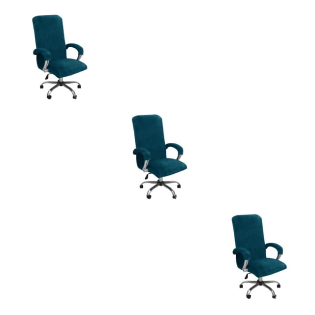 Naiovety 3x Funda para silla de ordenador de oficina Espacio de trabajo con estilo y protección Funda para silla antideslizante Engrosada Type1 NO1
