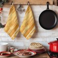 thumbnail image 6 of Golden Brown Ombre Kitchen Towels Set of 1, Modern Abstract Art Oil Painting Absorbent Dish Towels for Kitchen, Microfiber Hand Towel, Quick Drying Tea Towel for Cleaning Decorative Dishcloths, 6 of 7