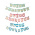 thumbnail image 4 of Kearding 1 Uds. Set 16,4 pies Tarjeta de papel azul decoraciones de cumpleaños para fiesta de cumpleaños cartel de feliz cumpleaños cartel de Kits de decoración para fiestas Verde 16.4 pies, 4 of 6