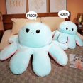 thumbnail image 4 of Peluche Pieuvre Réversible, Grand Coussin Oreiller en Peluche Pieuvre Jouets, 4 of 4