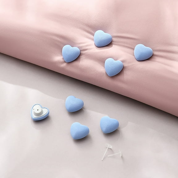 Visland 8PCS Duvet Clips Duvet Cover Pins,Duvet Pin Comforter Clip, Soft Fabric Material Pin Fasteners for Quilt, Cushions, Curtains