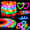48-Pop Tubes, variant on 170 PCS Glow in the Dark Party Supplies, 10 Scrunchies, 12 LED Glasses, 100 Glow Sticks,12 Spinner Bracelets, 12 Light up Pop Tubes,12 Mini flashlight for Party, Concert, New Year, Carnivals, Raves