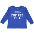 thumbnail image 3 of Inktastic I Love My Pop Pop with Arrow Boys or Girls Long Sleeve Toddler T-Shirt, 3 of 5