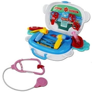 Children's Interactive Imaginative Pretend Play 2 In 1 Portable White Panda Medical Doctors Playset Toy, Trying To Save Lives w/ This Cute & Adorable Playset