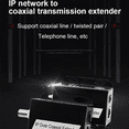 thumbnail image 4 of 3X IP Network to Coaxial Extender Transfer From Net Cable Transmission to Coax Line 500M Ethernet Converter for CCTV, 4 of 7