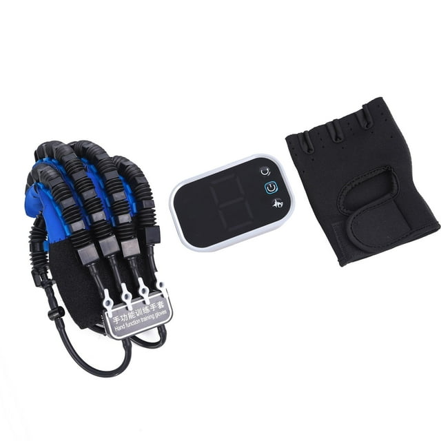 Rehabilitation Robot Glove, Finger Trainer Mirror Training Right Hand for Hemiplegia S,M,L,XL