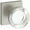 Satin Nickel, variant on Baldwin Hd.Ccy.Csr Contemporary Crystal Non-Turning One-Sided Dummy Door Knob - Nickel