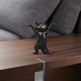 thumbnail image 4 of Portalápices De Gato Portalápices de gato de dibujos animados, escultura de gatito bailando de resina, decoración para el hogar y la oficina (E), 4 of 4