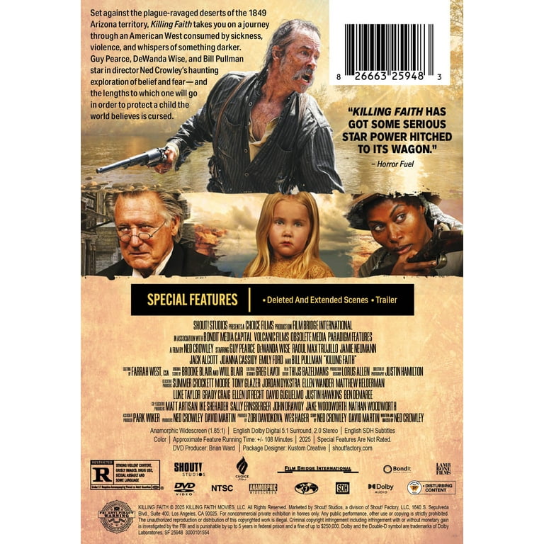 Killing Faith (DVD), Western, Shout! Factory - Walmart.com