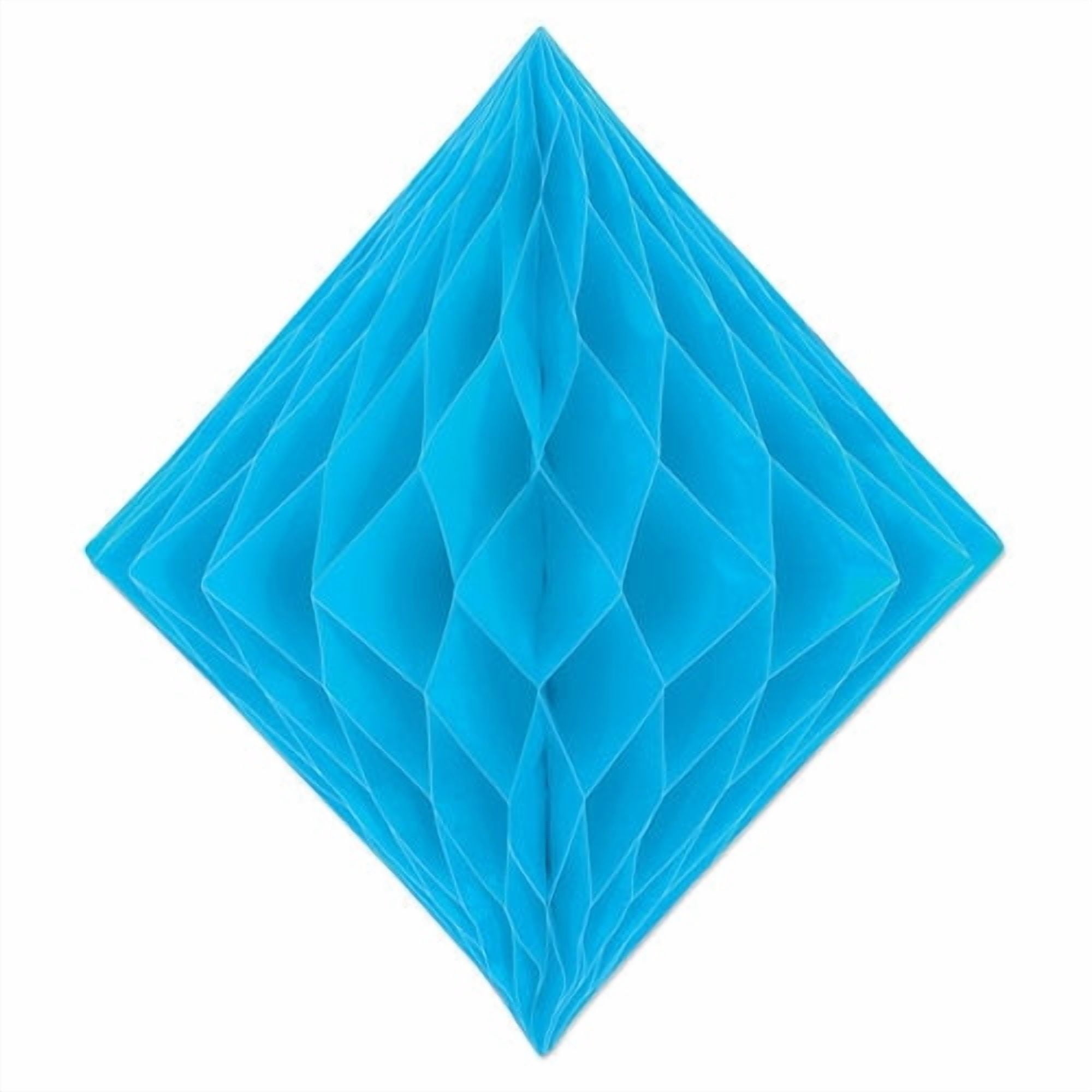 Tissue Diamond 12 1 By 2"- 12 Pack(1 Per Package) - Light Blue