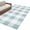 Light Blue, variant on Brown Plaid Large Area Rugs for Bedroom Living Room, Soft Non Slip Carpet Bedside Rug, Spring Summer Farmhouse Buffalo Checkered Rectangular Floor Cover Kitchen Accent Rug 5'x8' for Office