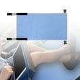 thumbnail image 1 of Reposapiés de avión para niños perfecl Reposapiés plegable compacto portátil multifunción ajustable para trabajo pesado Azul, 1 of 8