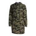 thumbnail image 6 of No Boundaries Juniors' Print Hoodie Dress, 6 of 6