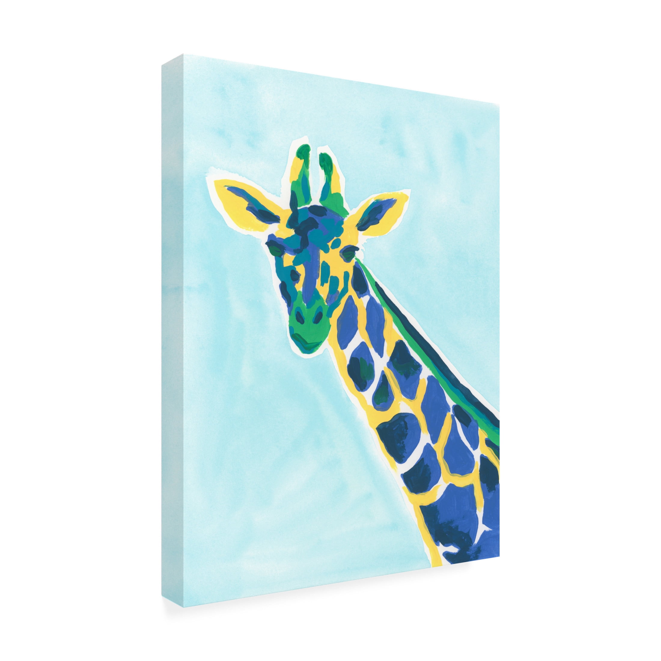 Trademark Fine Art June Erica Vess  Savannah Pop IV Canvas Wall Art