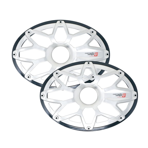 Cerwin-Vega SM69FGB RPM Stroker 6"X9" Flush Mount Speaker Grill, Black Pair