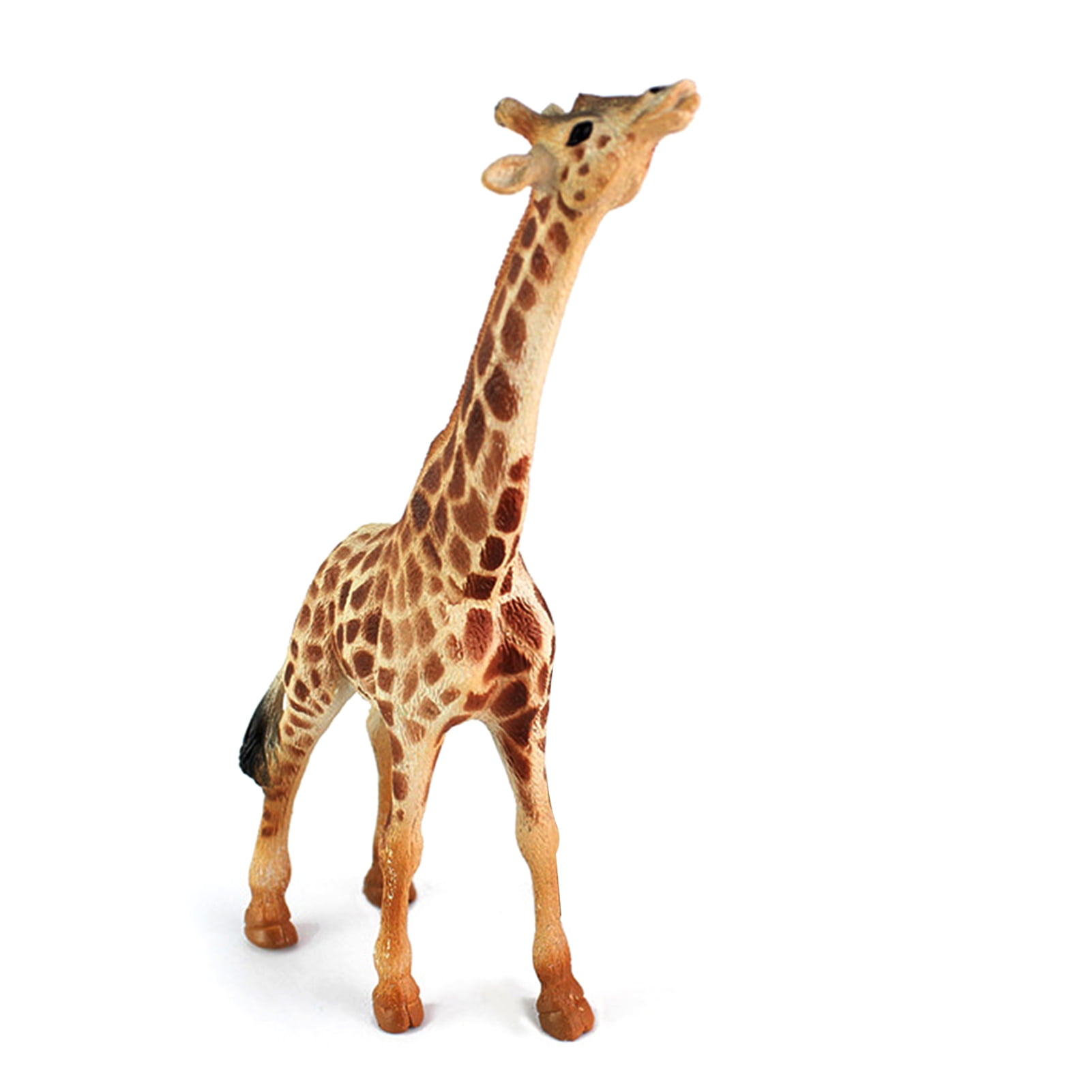 TOPOINT Miniature Giraffe Plastic Animals Figures Mini Realistic Zoo
