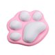 thumbnail image 1 of Alfombrilla de ratón con diseño de pata de gato pequeña y cojín de apoyo para la muñeca, de silicona suave, ergonómica, para ordenador, 1 of 5