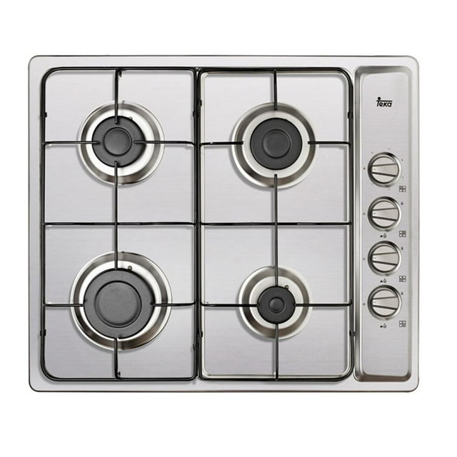 Parrilla Gas Empotre Teka EP 60 4G AI BTN 60 cm Acero Inoxidable