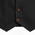 thumbnail image 7 of Busydd Men Two Piece Sets Trendy Ribbed V Neck Sleeveless Button Vest and Pants Suit Casual Solid Color Beach Vacation Outfits L, 7 of 7