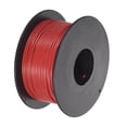 thumbnail image 1 of Uxcell 26AWG Stranded Wire Hookup 30M/100ft Red, Electrical Wire UL1007 Spool, 1 of 6