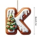 thumbnail image 3 of 26 Adornos Con Letras Del Alfabeto Para El Árbol De Navidad. Colgante Con La Letra M Y Bastones De Caramelo Con Diseño De Bayas. Mini Adornos Colgantes Para Fiestas Diy., 3 of 4