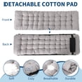 thumbnail image 3 of Portable Camping Cot, Sleeping Cot for Adult, Heavy Duty Folding Cot Max Load 400LBS with Thick Mattress, Camping Bed for Travel Tent Day Bed Outdoor Home Guest Office Nap, 3 of 7