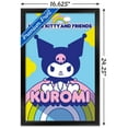 thumbnail image 5 of Hello Kitty and Friends - Kuromi Wall Poster, 14.725" x 22.375" Framed, 5 of 5