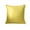 Yellow, variant on Dtchengua Modern Solid Color Throw Pillow - Faux Leather Decorative Pillow for Sofa & Bed, Mid-Century Style Accent Cushion, 18x18 Inch, Easy to Clean(Yellow)