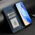 thumbnail image 2 of For iPhone 17 Pro Max 6.9-inch Wallet Case for Women Men Multi-Card Slots Zipper Wallet Leather Phone Case,Blue,For iPhone 17 Pro Max, 2 of 7