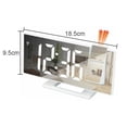 thumbnail image 2 of LED projection clock multi-function digital alarm clock automatic photosensitive electronic clock, 2 of 6
