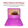 Ematic 7" Portable DVD Player with Headphones, Carrying Case, MicroUSB
