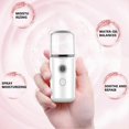 thumbnail image 2 of Pulvérisateur portable nanométrique pour le visage, nébuliseur hydratant, blanc, 2 of 4