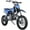 Blue, variant on X-Pro Brand New 125cc Gas Pit Dirt Bike with 4-Speed Manual Transmission, Kick Start, 14"/12" Tires!