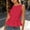 Red loose fit sleeveless blouse a1, variant on Yrmaups Loose Fit Sleeveless Button Down Top for Women, Casual Ruffle Peplum Blouse, Soft Stretch Tee for Holiday Office Travel Daily Wear, Black L