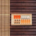 thumbnail image 3 of Bandeja decorativa para comida con plato de sushi, tabla japonesa para servir, soporte de almacenamiento de estilo japonés, 3 of 6